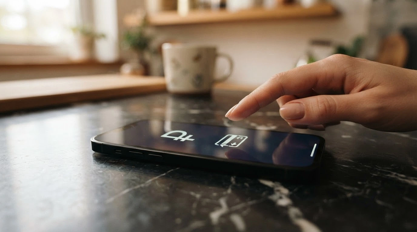 A smartphone screen showing cryptocurrency and PayID payment options